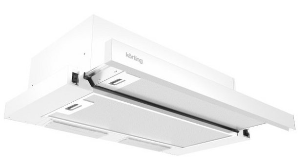 Встраиваемая вытяжка с выдвижным экраном Korting KHP 6280 W (preview 1)