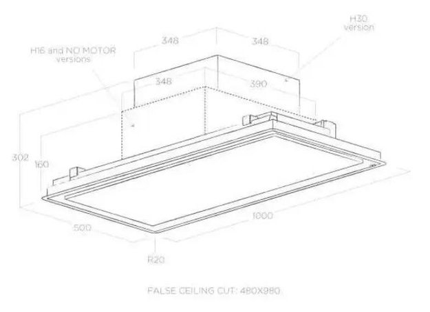 Встраиваемая вытяжка ELICA ILLUSION NO MOTOR PAINT/A/100 (фото 4) Встраиваемая вытяжка ELICA ILLUSION NO MOTOR PAINT/A/100 (preview 4)