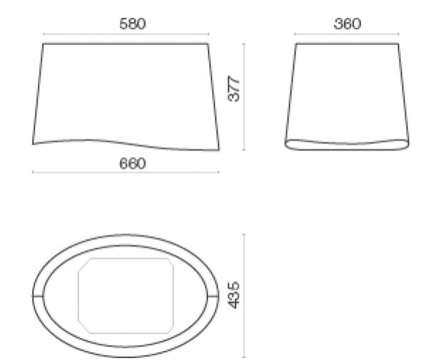Вытяжка Falmec Mare 66 (450) (с системой E.ion) ECP white (фото 3) Вытяжка Falmec Mare 66 (450) (с системой E.ion) ECP white (preview 3)