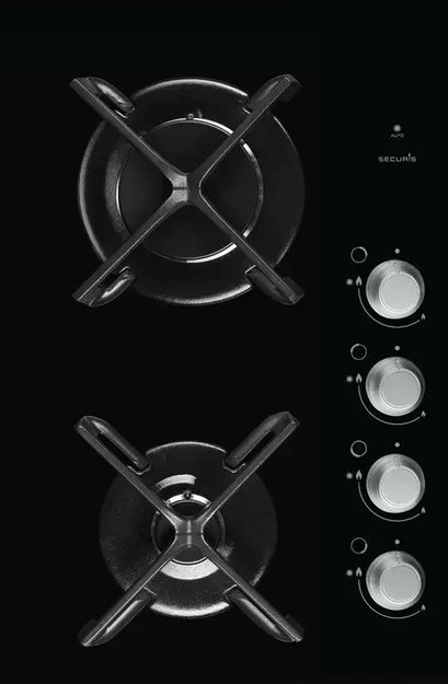 Газовая варочная панель Brandt BPG6414B (preview 2)