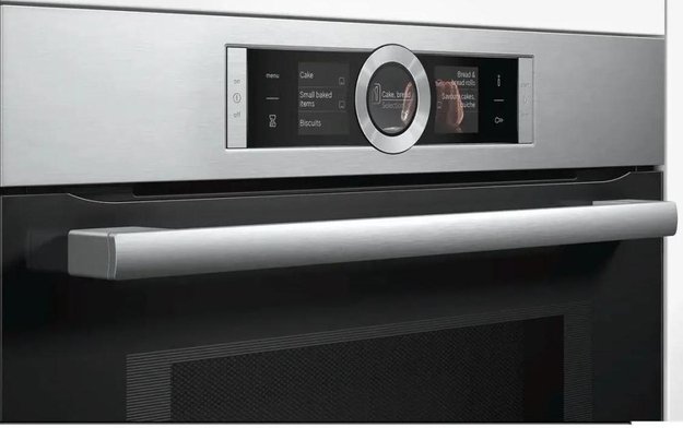 Компактный духовой шкаф Bosch CMG656BS1 (фото 2) Компактный духовой шкаф Bosch CMG656BS1 (preview 2)