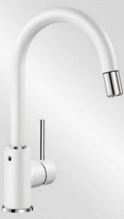 Смеситель Blanco MIDA-S SILGRANIT белый 521457 (preview 3)