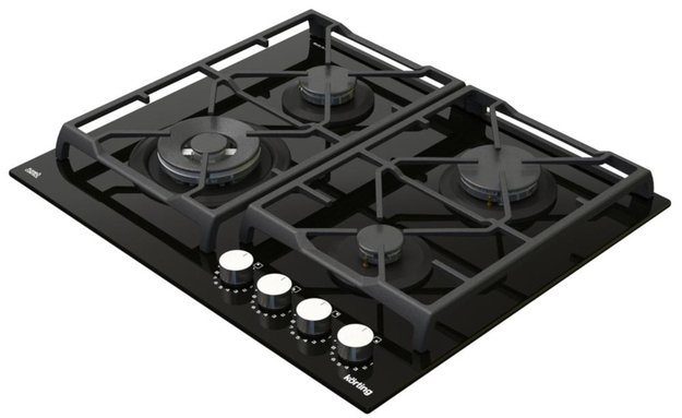 Газовая стеклянная варочная панель Korting HGG 6987 CTN FLC (фото 3) Газовая стеклянная варочная панель Korting HGG 6987 CTN FLC (preview 3)