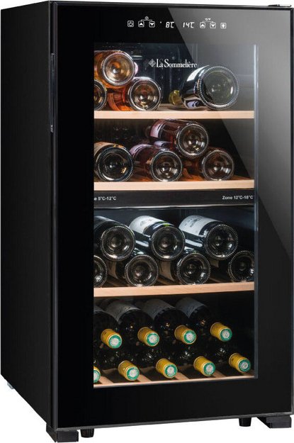Винный шкаф La Sommeliere LS51.2ZBLACK (фото 1) Винный шкаф La Sommeliere LS51.2ZBLACK (preview 1)