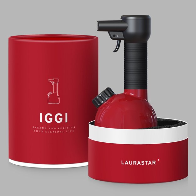 Отпариватель для одежды Laurastar IGGI Intense Red (фото 2) Отпариватель для одежды Laurastar IGGI Intense Red (preview 2)