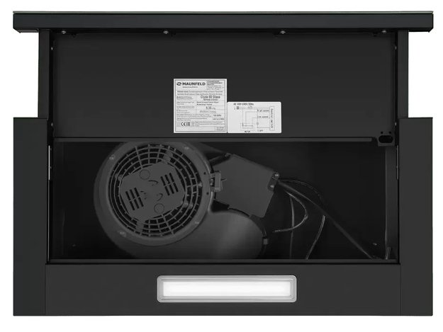 Встраиваемая вытяжка Maunfeld Clyde 50 чёрное стекло (фото 6) Встраиваемая вытяжка Maunfeld Clyde 50 чёрное стекло (preview 6)