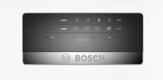 Холодильник с нижней морозильной камерой BOSCH KGE39XW21R (фото 3) Холодильник с нижней морозильной камерой BOSCH KGE39XW21R (preview 3)