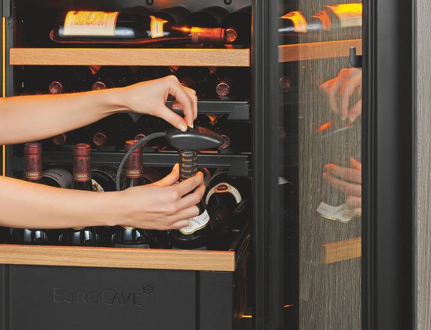 Встраиваемый двухтемпературный винный шкаф EuroCave I-090022-M (preview 3)