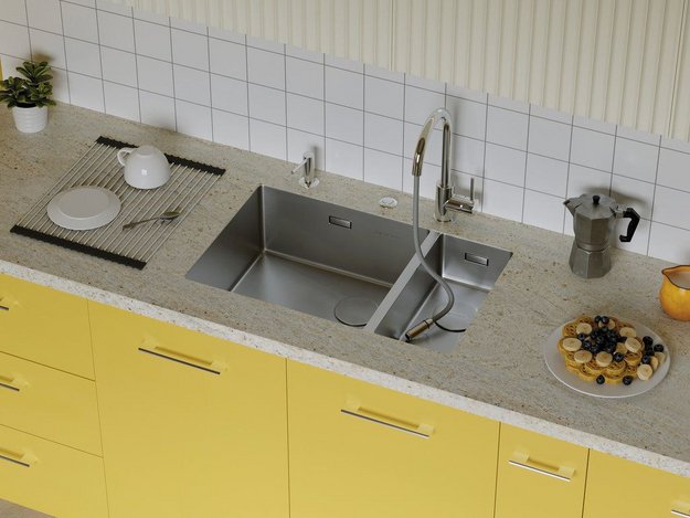 Мойка Omoikiri TAKI 69-2-U/IF SIDE IN-R (preview 2)