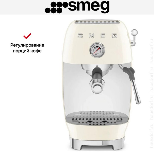 Кофемашина Smeg ECF03CREU (preview 8)