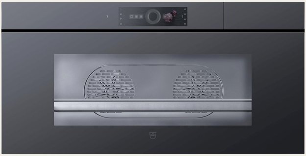 Встраиваемая пароварка V-ZUG CombiSteamer V6000 45L Grand AutoDoor CS6T-23046 черное стекло (фото 1) Встраиваемая пароварка V-ZUG CombiSteamer V6000 45L Grand AutoDoor CS6T-23046 черное стекло (preview 1)