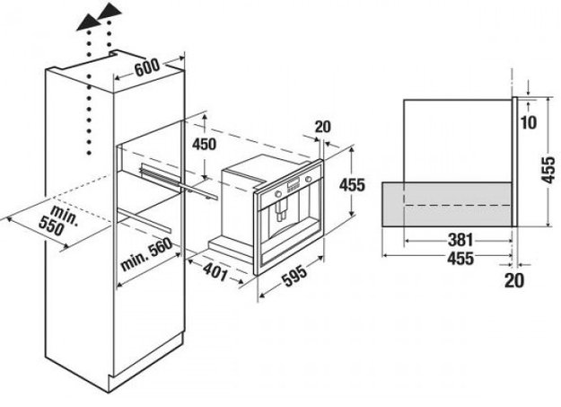 Встраиваемая кофемашина Kuppersbusch CKV 6550.0 G3 Silver Chrome (фото 2) Встраиваемая кофемашина Kuppersbusch CKV 6550.0 G3 Silver Chrome (preview 2)