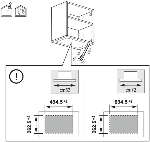 Встраиваемая вытяжка Elica HIDDEN 2.0 @ IX/A/72 (фото 4) Встраиваемая вытяжка Elica HIDDEN 2.0 @ IX/A/72 (preview 4)