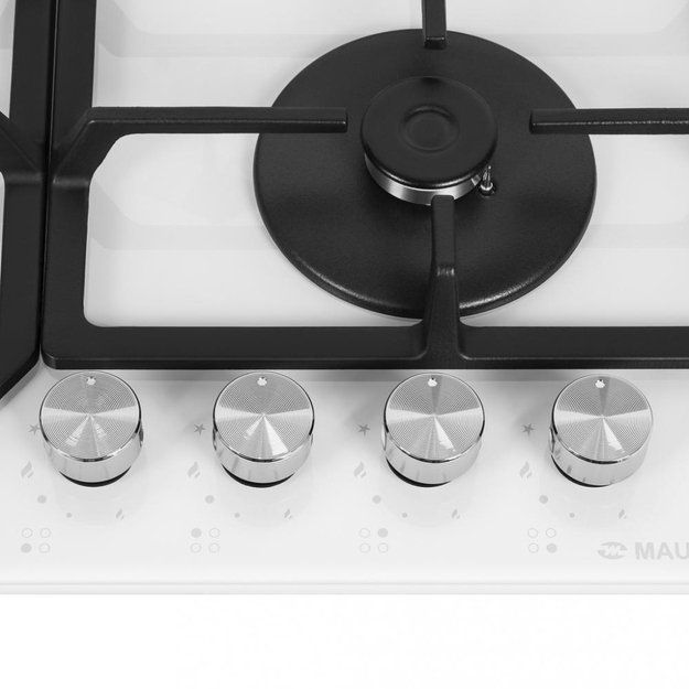 Газовая варочная панель MAUNFELD EGHG.64.43CW\G (фото 5) Газовая варочная панель MAUNFELD EGHG.64.43CW\G (preview 5)
