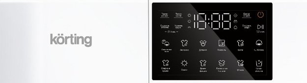 Стирально-сушильная машина Korting KWD 60DV107 (фото 2) Стирально-сушильная машина Korting KWD 60DV107 (preview 2)