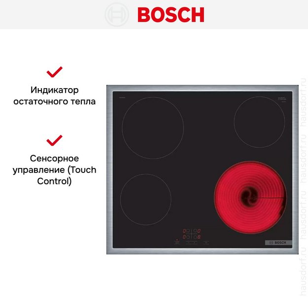 Электрическая варочная панель Bosch PKE645BA2E (preview 6)