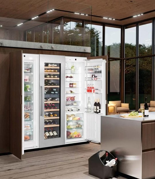 Встраиваемый холодильник Side-by-Side Liebherr SBSWdf 99I5 BioFresh NoFrost (фото 6) Встраиваемый холодильник Side-by-Side Liebherr SBSWdf 99I5 BioFresh NoFrost (preview 6)