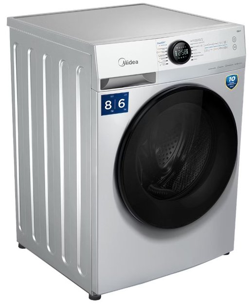 Стиральная машина с функцией сушки Midea MF200D80WBS/W-RU (фото 4) Стиральная машина с функцией сушки Midea MF200D80WBS/W-RU (preview 4)