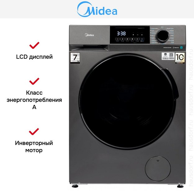 Стиральная машина Midea MFC3712BSW40/S (preview 5)