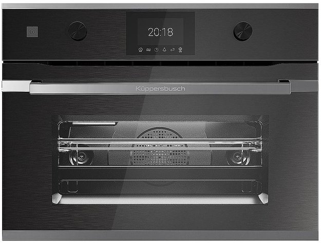 Компактный духовой шкаф с микроволнами Kuppersbusch CBM 6350.0 GPH 3 (фото 1) Компактный духовой шкаф с микроволнами Kuppersbusch CBM 6350.0 GPH 3 (preview 1)