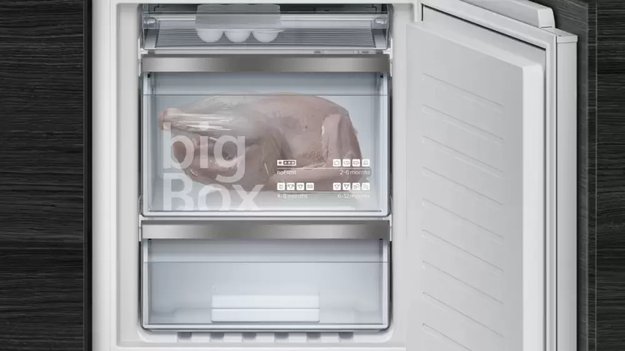 Встраиваемый холодильник с нижней морозильной камерой SIEMENS KI86FHD20R (фото 6) Встраиваемый холодильник с нижней морозильной камерой SIEMENS KI86FHD20R (preview 6)