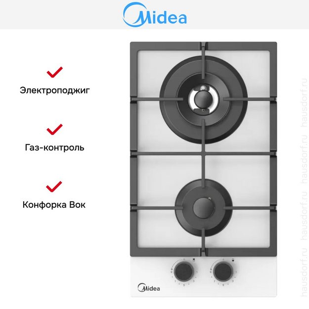 Варочная панель Midea MG3270TGW (preview 7)