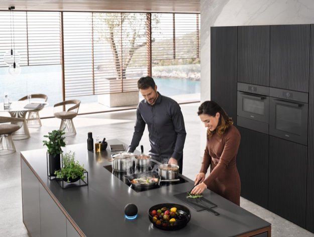 Варочная панель с вытяжкой Miele KMDA 7272 FL-U (фото 6) Варочная панель с вытяжкой Miele KMDA 7272 FL-U (preview 6)