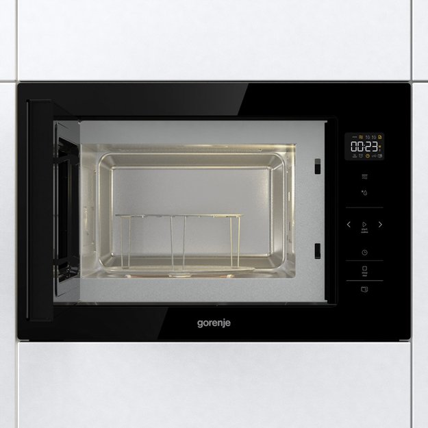 Встраиваемая микроволновая печь с грилем Gorenje BM251SG2BG (фото 5) Встраиваемая микроволновая печь с грилем Gorenje BM251SG2BG (preview 5)
