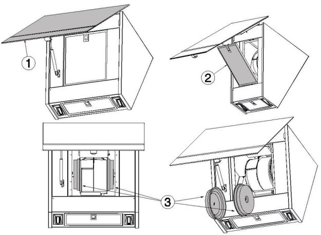 Вытяжка Smeg KV26P (фото 3) Вытяжка Smeg KV26P (preview 3)