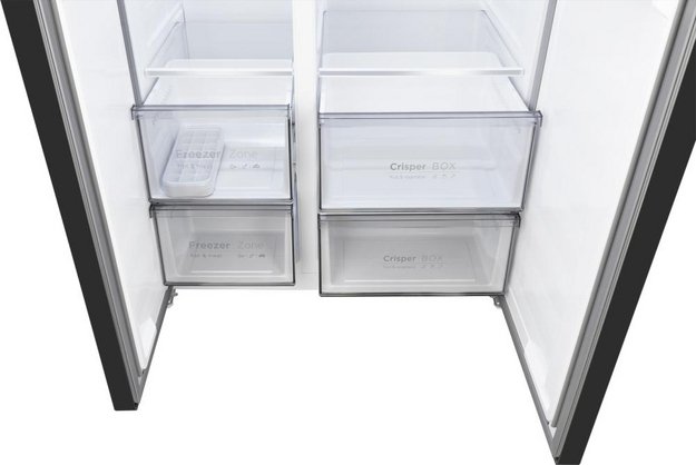 Отдельностоящий холодильник с инвертором Weissgauff WSBS 550 Built-in NoFrost Inverter Black (preview 11)