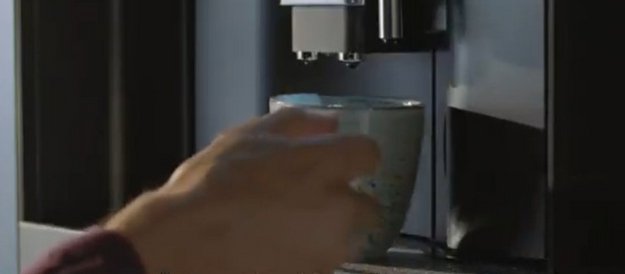 Встраиваемая кофемашина Electrolux EBC85H (video 1)