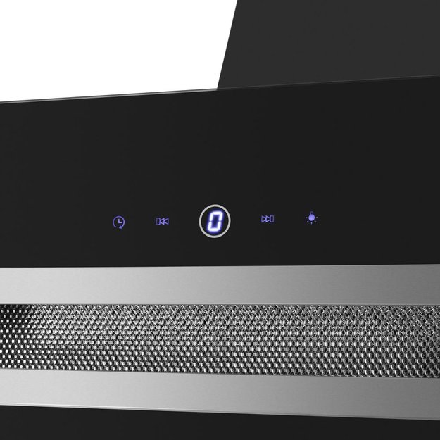 Кухонная вытяжка MAUNFELD Moon 60 черный\вставка сатин (фото 8) Кухонная вытяжка MAUNFELD Moon 60 черный\вставка сатин (preview 8)