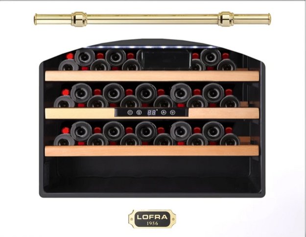 Встраиваемый винный шкаф Lofra ZBRBP24M/O CANTINA 24 PERLA OTTONE (preview 1)