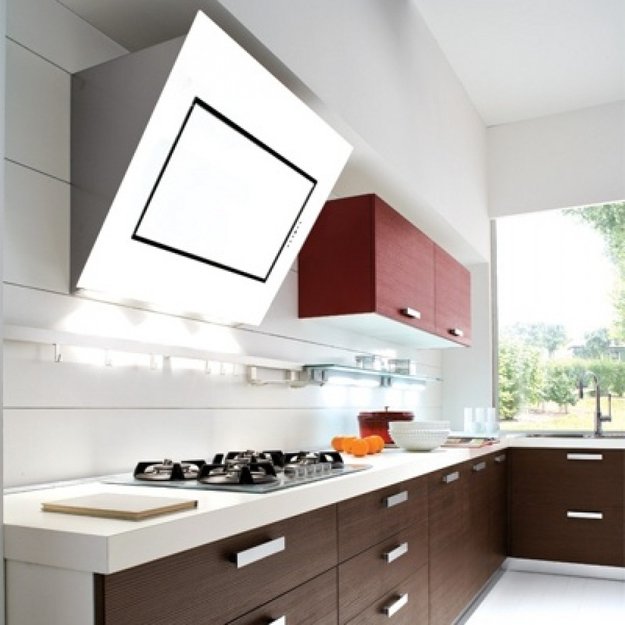 Вытяжка Falmec Quasar 90 Vetro (800) STEC white (фото 3) Вытяжка Falmec Quasar 90 Vetro (800) STEC white (preview 3)