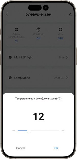 Винный шкаф Dunavox DVS-70.185DB (preview 7)