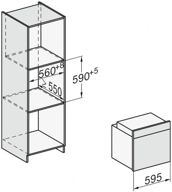 Духовой шкаф Miele H 2265-1 BP EDST/CLST новый с витрины (фото 3) Духовой шкаф Miele H 2265-1 BP EDST/CLST новый с витрины (preview 3)
