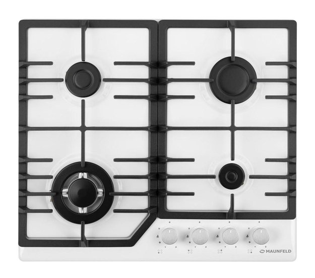 Газовая варочная панель MAUNFELD EGHE.64.43CW/G (фото 2) Газовая варочная панель MAUNFELD EGHE.64.43CW/G (preview 2)
