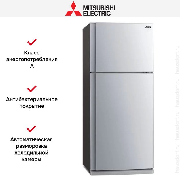 Холодильник Mitsubishi Electric MR-FR62K-ST-R (фото 3) Холодильник Mitsubishi Electric MR-FR62K-ST-R (preview 3)