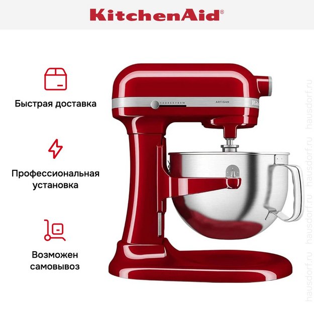 Планетарный миксер KitchenAid 5KSM60SPXEER (preview 16)