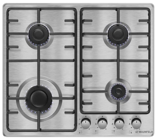 Газовая варочная панель MAUNFELD EGHS.64.3STS-ES (фото 1) Газовая варочная панель MAUNFELD EGHS.64.3STS-ES (preview 1)