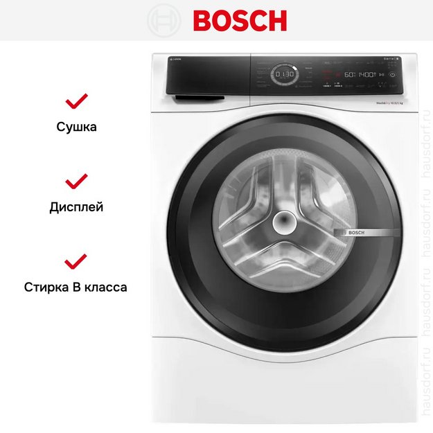Стирально-сушильная машина Bosch WNC254A0SN (preview 14)