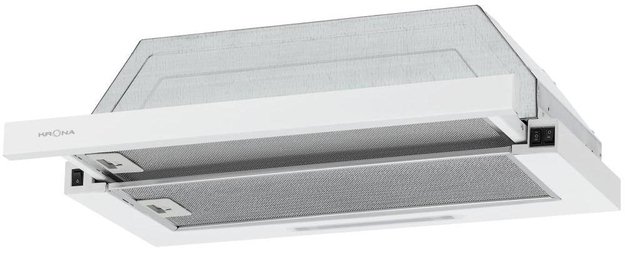 Встраиваемая вытяжка Krona KERRY E 600 WHITE PB (фото 1) Встраиваемая вытяжка Krona KERRY E 600 WHITE PB (preview 1)