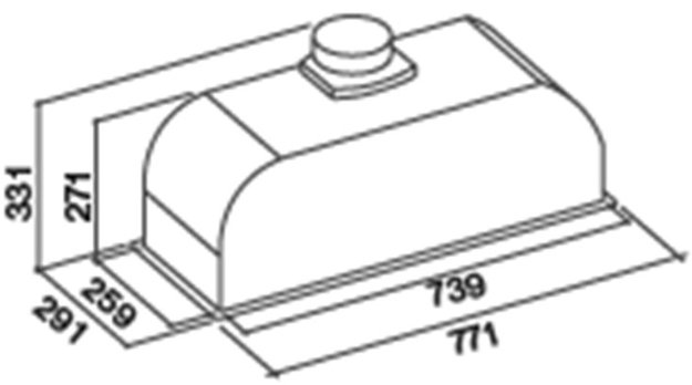 Встраиваемая вытяжка Falmec GRUPPO INCASSO PLUS 70 BK (фото 4) Встраиваемая вытяжка Falmec GRUPPO INCASSO PLUS 70 BK (preview 4)