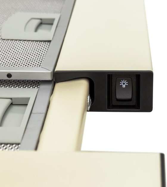 Встраиваемая вытяжка KRONA Kamilla slim 600 ivory (1 мотор) (фото 12) Встраиваемая вытяжка KRONA Kamilla slim 600 ivory (1 мотор) (preview 12)