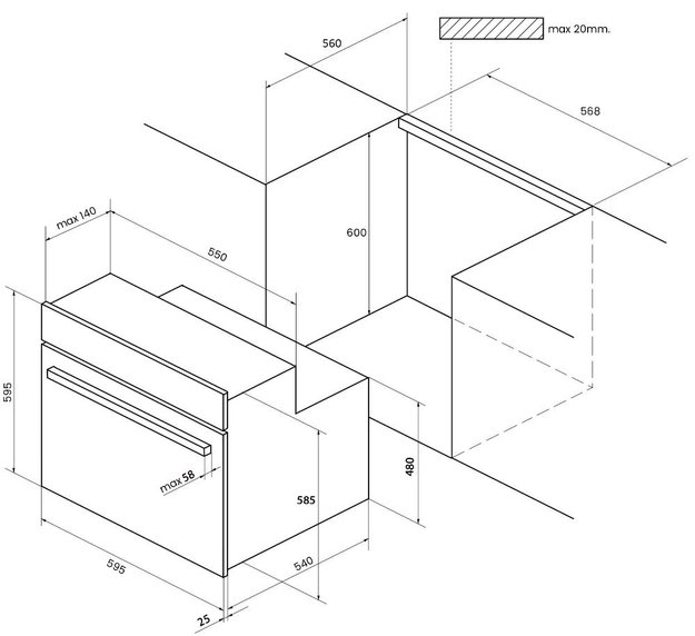 Духовой шкаф Kuppersberg SR 605 C Bronze (фото 7) Духовой шкаф Kuppersberg SR 605 C Bronze (preview 7)
