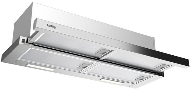 Встраиваемая вытяжка с выдвижным экраном Korting KHP 9815 X (фото 1) Встраиваемая вытяжка с выдвижным экраном Korting KHP 9815 X (preview 1)