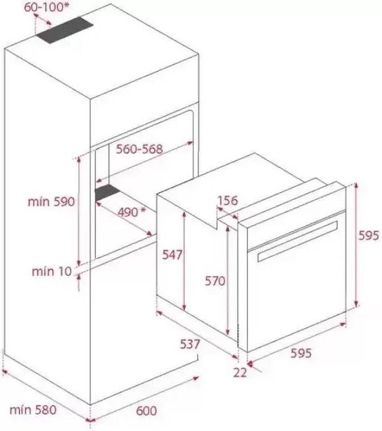 Духовой шкаф Kuppersberg FH 611 B (фото 7) Духовой шкаф Kuppersberg FH 611 B (preview 7)