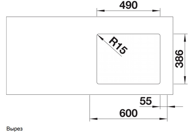 Мойка Blanco ETAGON 500-U SILGRANIT PuraDur кофе (фото 5) Мойка Blanco ETAGON 500-U SILGRANIT PuraDur кофе (preview 5)