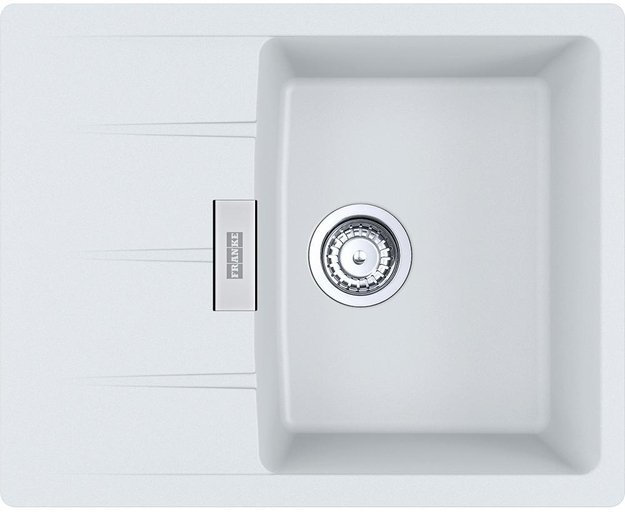 Мойка Franke Centro CNG 611/211-62 белый (фото 1) Мойка Franke Centro CNG 611/211-62 белый (preview 1)