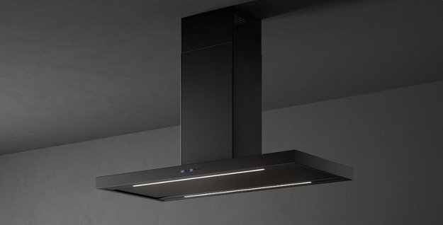 Вытяжка Falmec PLANE ISOLA BLACK 120 PLUS (фото 1) Вытяжка Falmec PLANE ISOLA BLACK 120 PLUS (preview 1)